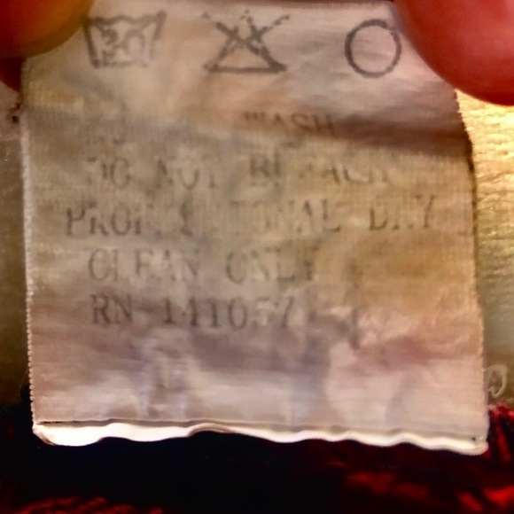 American Stitch Red and Black Flannel Shirt size M - Picture 12 of 13